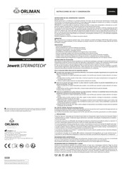 Orliman Jewett STERNOTECH J002AG Instrucciones De Uso Y Conservación