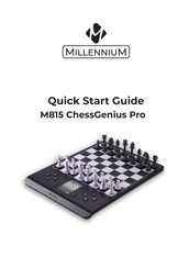 Millenium M815 ChessGenius Pro Guia De Inicio Rapido