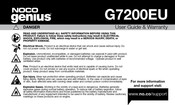 NOCO Genius G7200EU Guía Del Usuario Y Garantía