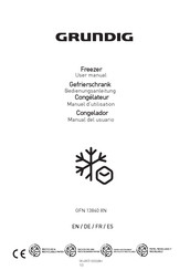 Grundig GFN 13840 XN Manual Del Usuario