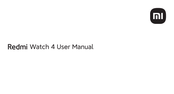 Xiaomi Redmi Watch 4 Manual De Usuario