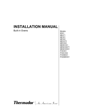 Thermador MEMCW271 Manual De Instrucciones