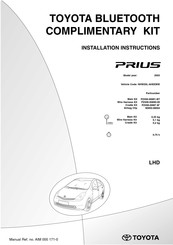 Toyota PZ456-00891-BT Instrucciones De Instalación