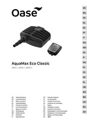 Oase AquaMax Eco Classic Serie Puesta En Marcha