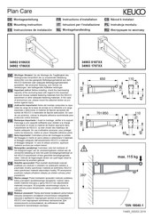 KEUCO Plan Care 34902 1706 Serie Instrucciones De Instalación