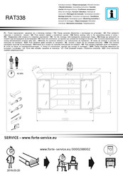 Forte RAT338 Instrucción De Montaje