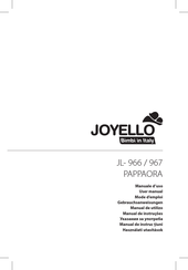 Joyello JL-967 PAPPAORA Manual Del Usuario