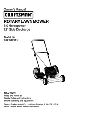 Craftsman 917.387501 Manual Del Usuario