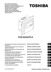 Toshiba TCB-SC642TLE Manual De Instalación