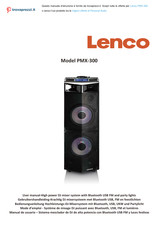 Lenco PMX-300 Manual De Usuario