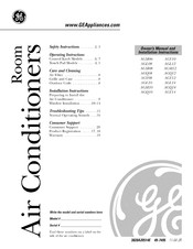 GE AGQ14 Manual De Instrucciones