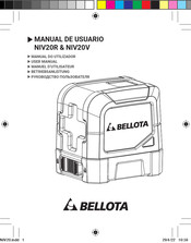 BELLOTA NIV20V Manual De Usuario