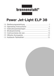 brennenstuhl Power Jet-Light ELP 38 Instrucciones De Uso