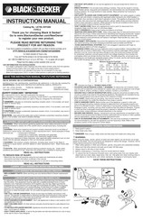Black and Decker EH1000 Manual De Instrucciones