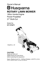 Husqvarna 917.374471 Manual De Instrucciones