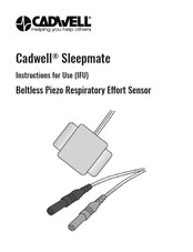 Cadwell Sleepmate Manual De Instrucciones