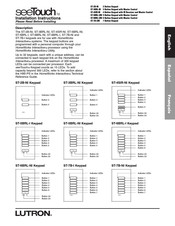 Lutron seetouch ST-7B-NI Manual De Instrucciones