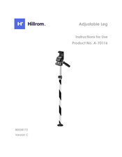 Hillrom A-70116 Instrucciones De Uso