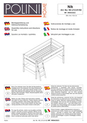 Polini NC-212-01 Instrucciones De Montaje Y Uso