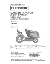 Craftsman 917.28974 Manual De Instrucciones