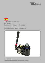 TKR Group HP 90 HK Instrucciones Para El Manejo