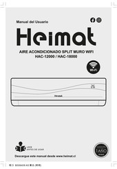 HEIMAT HAC-12000 Manual Del Usuario