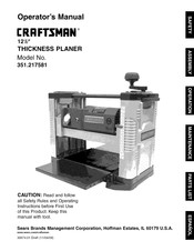 Craftsman 351.217581 Manual Del Usuario