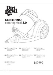 Dirt Devil M2992 Manual De Instrucciones