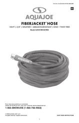 AQUAJOE FIBERJACKET AJFJH100-58-PRO Manual Del Usuario