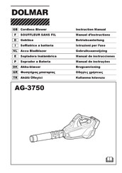 Dolmar AG-3750 Manual De Instrucciones