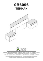 Fores TEKKAN 0B6096 Instrucciones De Montaje