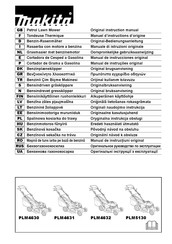 Makita PLM4631 Manual De Instrucciones Original