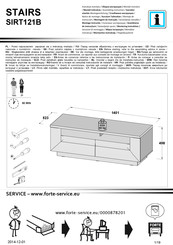 Forte STAIRS SIRT121B Instrucción De Montaje