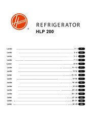 Hoover HLP 200 Manual Del Usuario