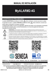 Seneca MyALARM2-4G Manual De Instalación