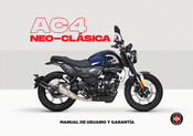 Gilera AC4 NEO-CLASICA 2020 Manual De Usuario Y Garantía