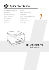 HP OfficeJet Pro 9130e Serie Guia De Inicio Rapido