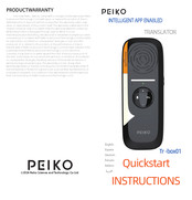 PEIKO TR-box01 Manual De Instrucciones