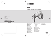 Bosch PBH 2200 RE Manual Original
