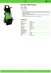 IPC PW-C25 G.Power 1310P4 M Manual De Instrucciones