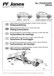 PF Jones 29620514PF Instrucciones De Montaje