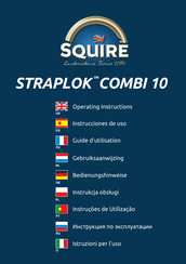 Squire STRAPLOK COMBI 10 Instrucciones De Uso