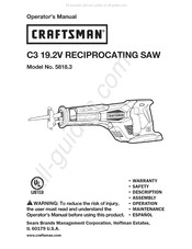 Craftsman 5818.3 Manual Del Operador