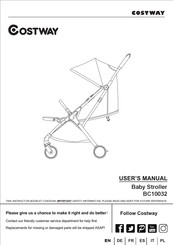 Costway BC10032 Manual Del Usuario