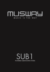 Musway SUB1 Manual De Uso