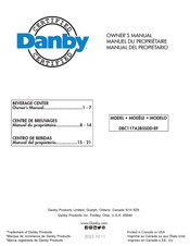 Danby Designer DBC117A2BSSDD-RF Manual Del Propietário