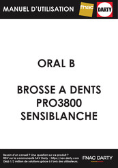 Braun Oral-B PRO 3800 Manual De Instrucciones