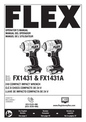 Flex FX1431 Manual Del Operador