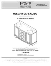 Home Decorators Collection ROSAMUND 358.350580 Guía De Uso Y Mantenimiento
