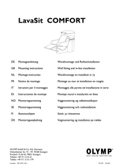 Olymp LavaSit COMFORT Instrucciones De Montaje